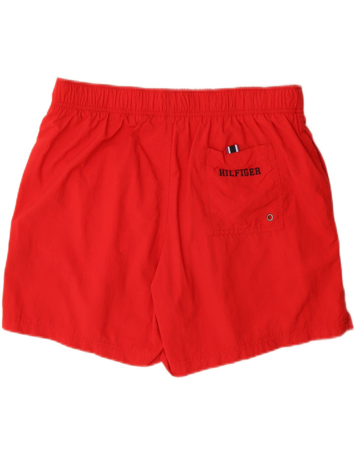 Tommy Hilfiger Short de bain homme grand rouge polyester