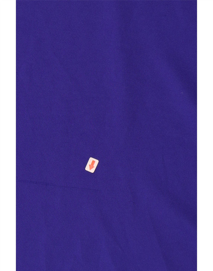 Nike Hommes Dri Fit T-Shirt Haut Bleu Moyen Colorblock Polyester