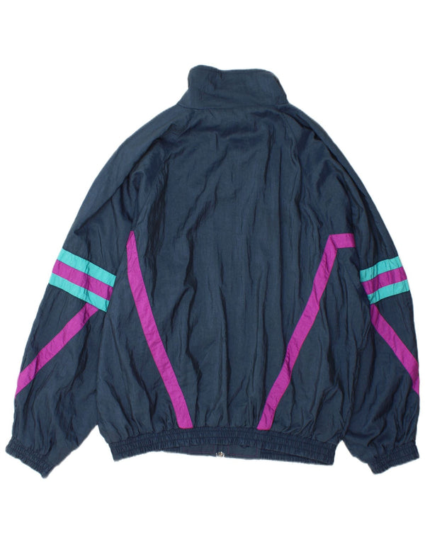 Killtec Veste de survêtement pour homme UK 38 Bleu marine moyen Colourblock