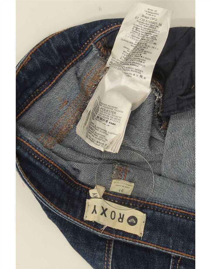 Roxy Jean Slim Femme W31 L28 Bleu Marine Coton