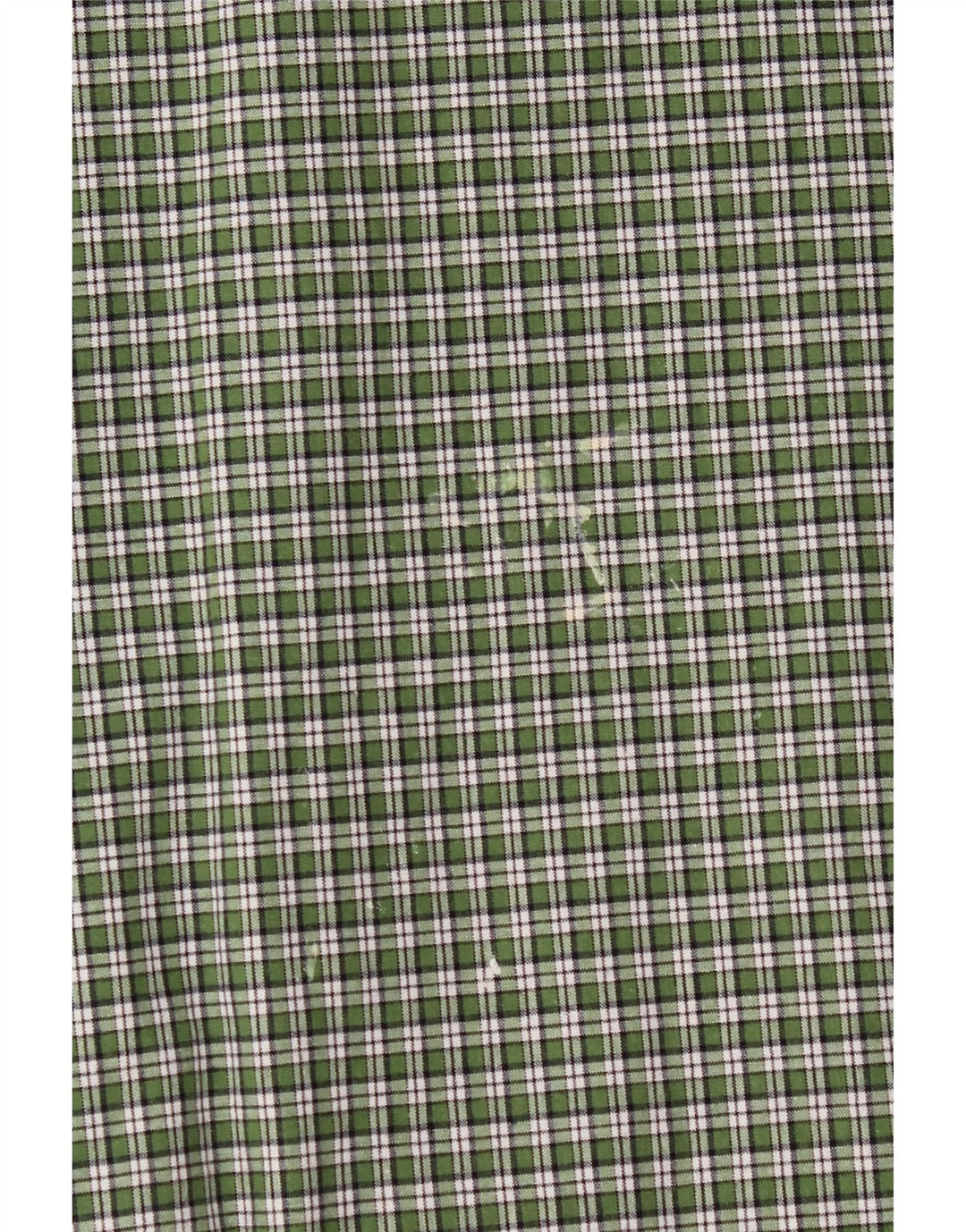 Wrangler Chemise à manches courtes pour homme XL en coton à carreaux verts