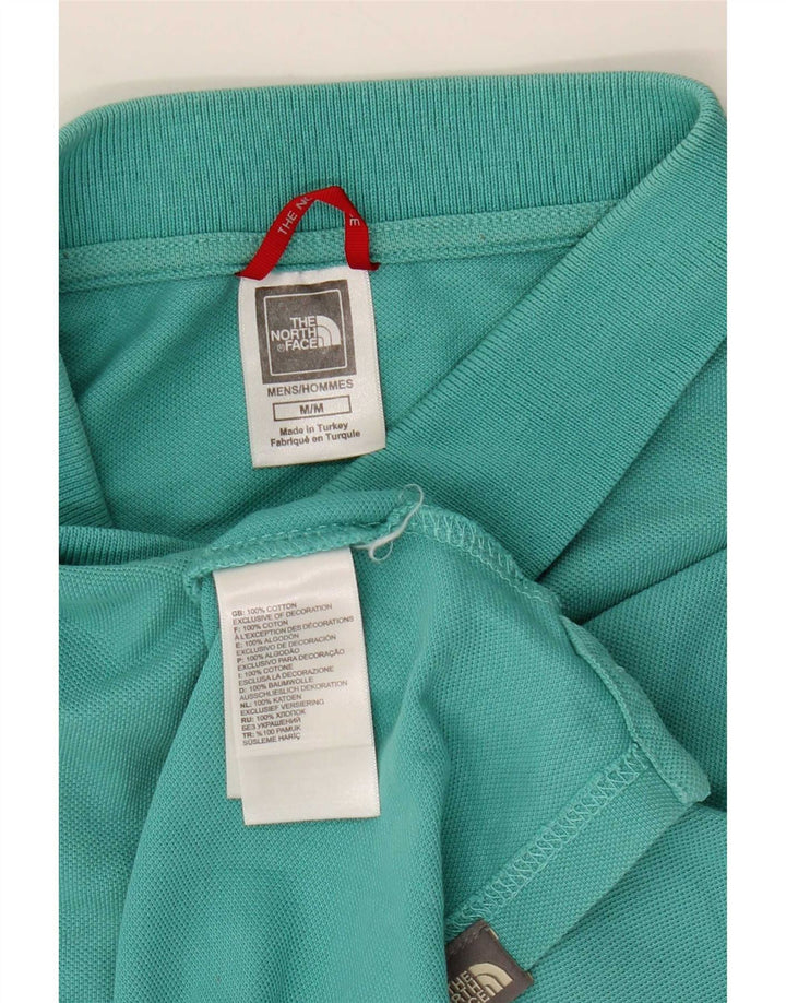 The North Face Polo Homme Coton Turquoise Moyen