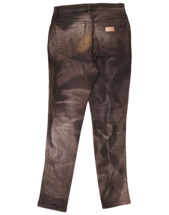 Wrangler Jean Slim Femme W34 L32 Marron Tie Dye