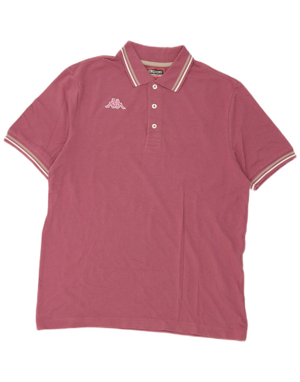 Kappa Polo Homme Grand Rose Coton