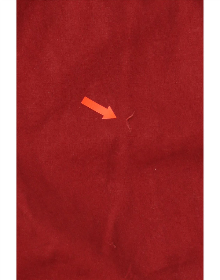 Marks & Spencer Pantalon Chino Droit Blue Harbor Homme W38 L33 Rouge