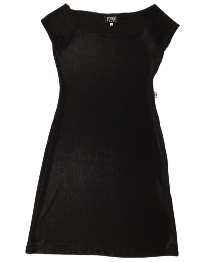 Gianfranco Ferre Robe fourreau Femme IT 44 Polyester Noir Moyen