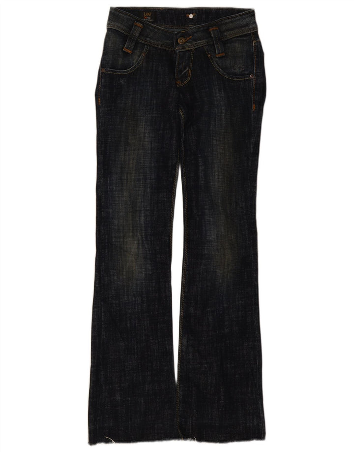Lee Jean Leola Bootcut Femme W26 L33 Bleu Marine Coton