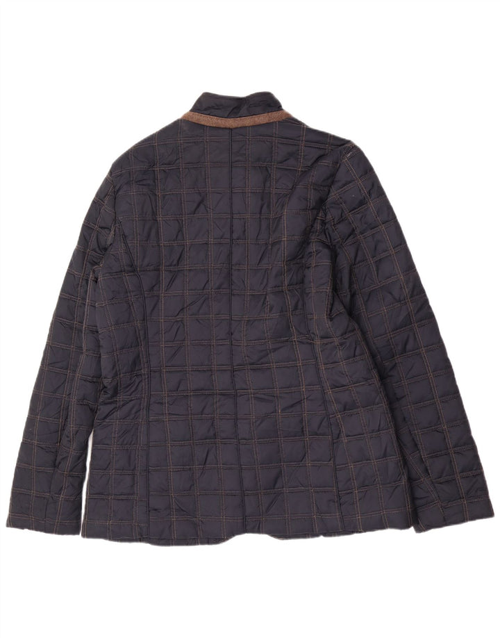Nautica Veste matelassée pour femme UK 14 Medium Bleu Marine Polyester