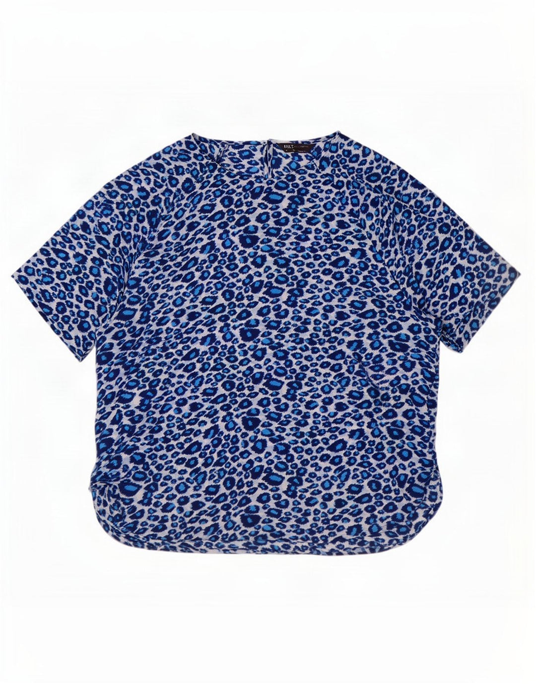 Marks & Spencer Chemisier Femme UK 46 Grand Bleu Imprimé Animal Polyester