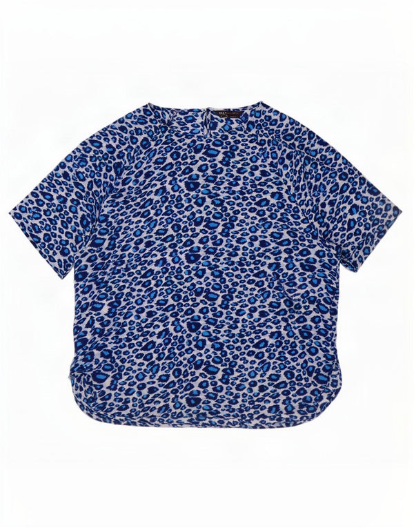 Marks & Spencer Chemisier Femme UK 46 Grand Bleu Imprimé Animal Polyester