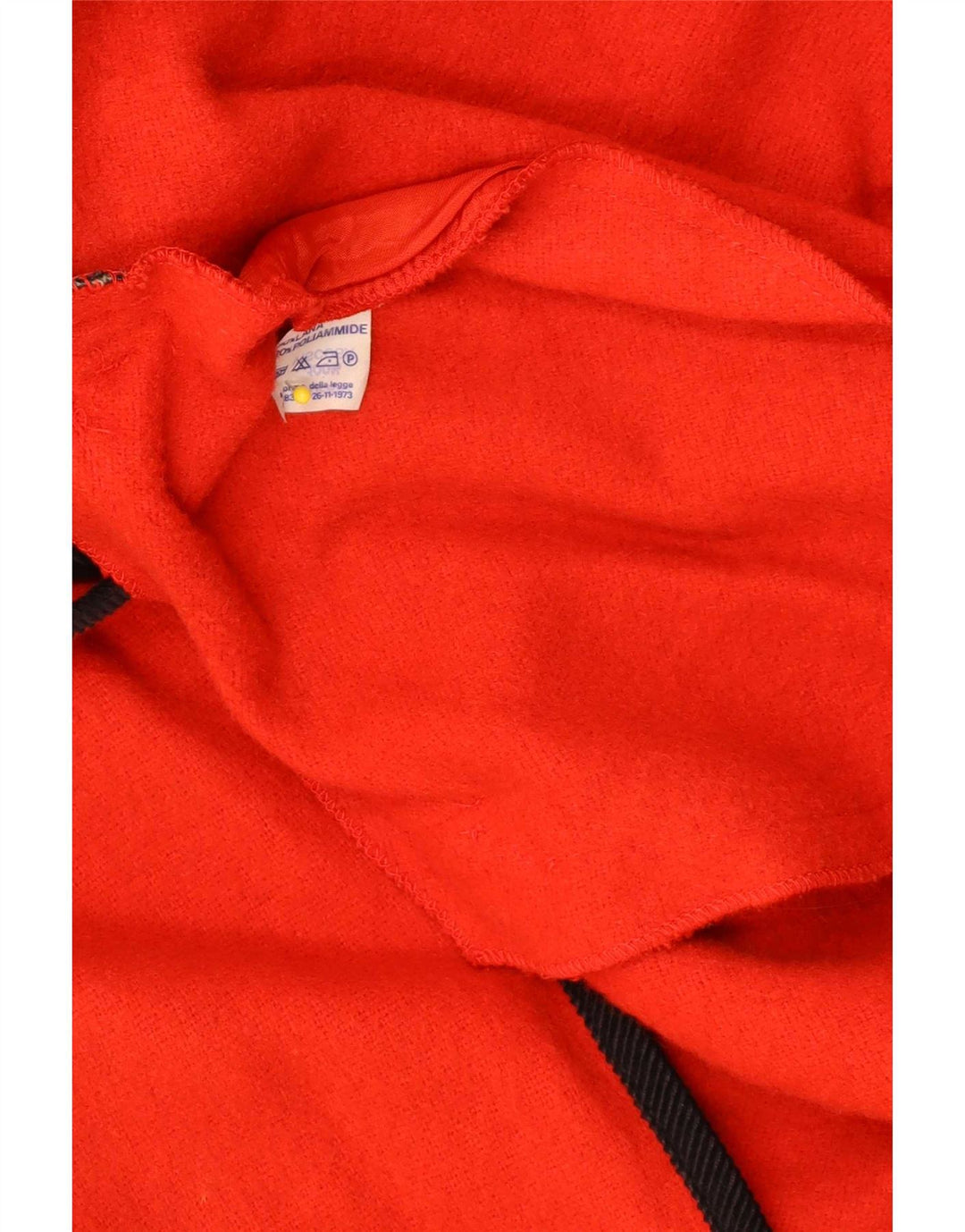 Manteau capelet vintage pour homme taille unique en laine rouge