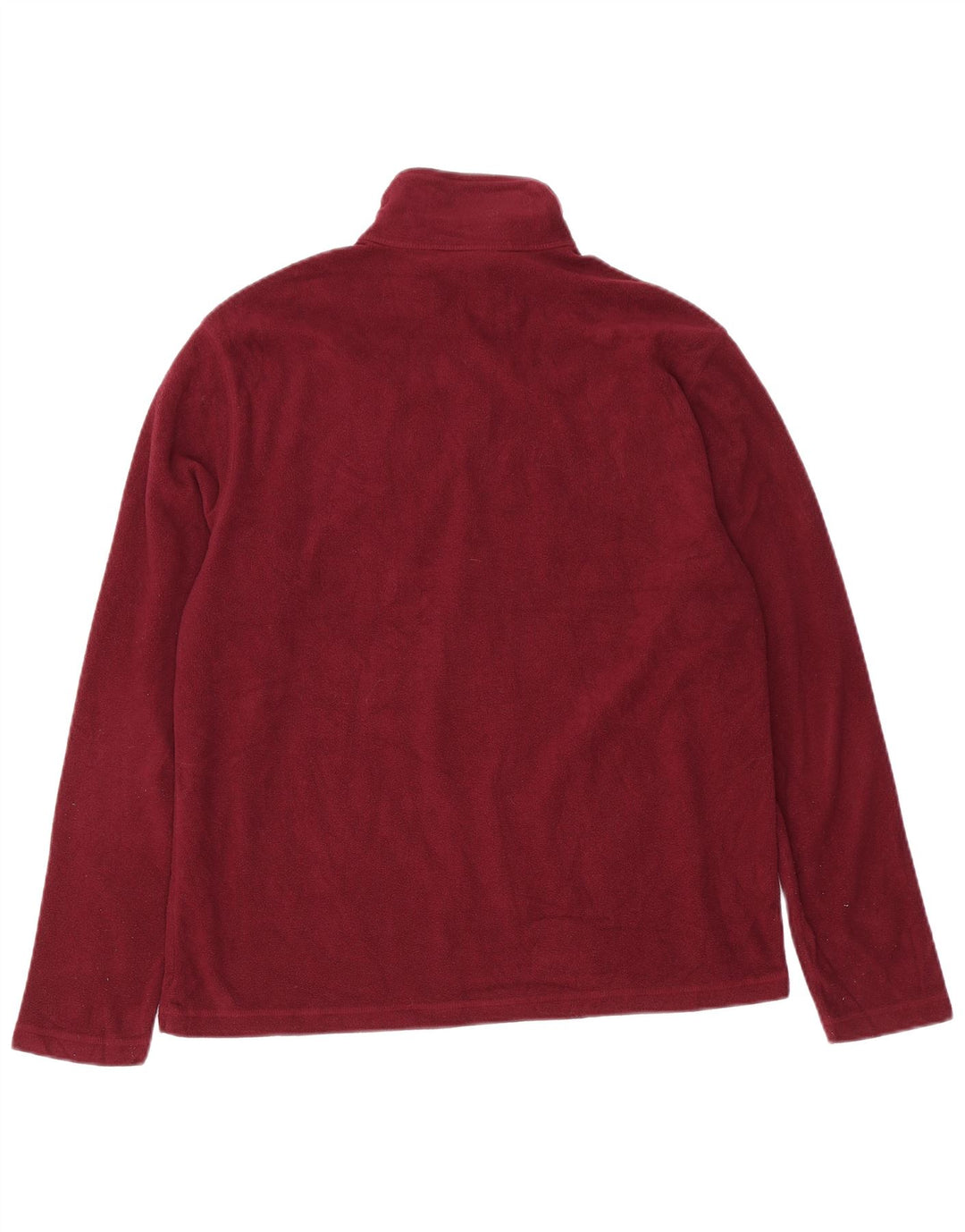 Eddie Bauer Pull polaire à col zippé pour homme Polyester marron moyen