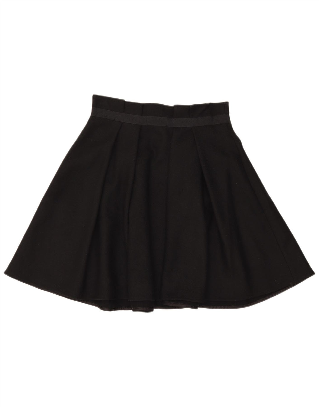 PATRIZIA PEPE Jupe évasée Firenze pour femme IT 42 Medium W30 Laine noire