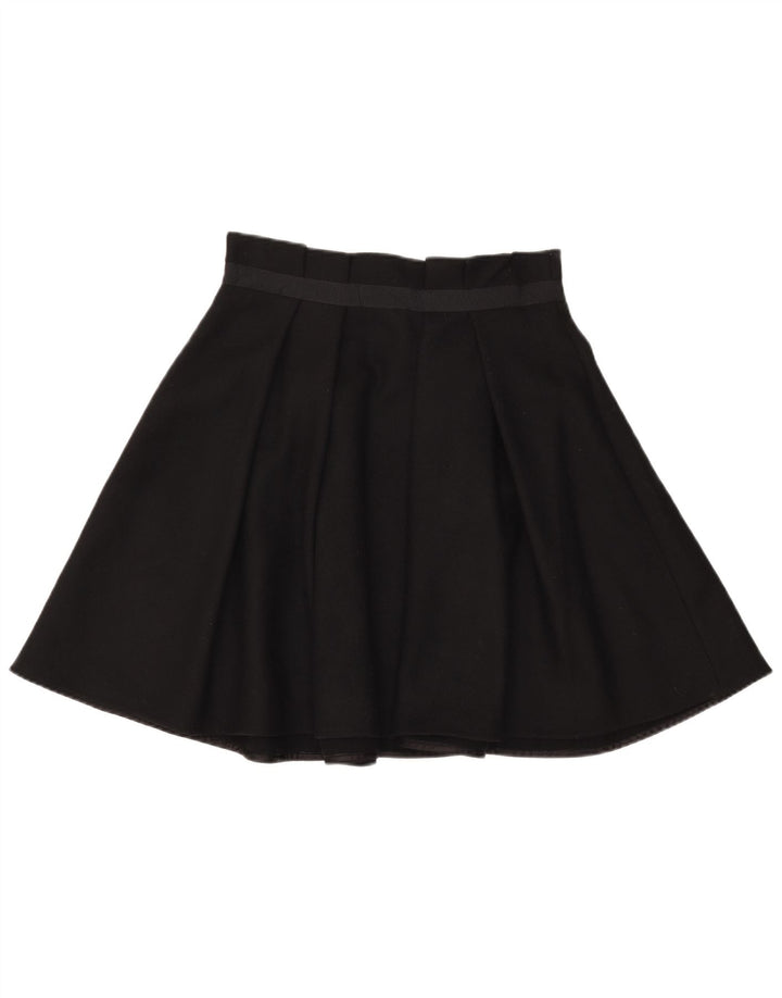 PATRIZIA PEPE Jupe évasée Firenze pour femme IT 42 Medium W30 Laine noire