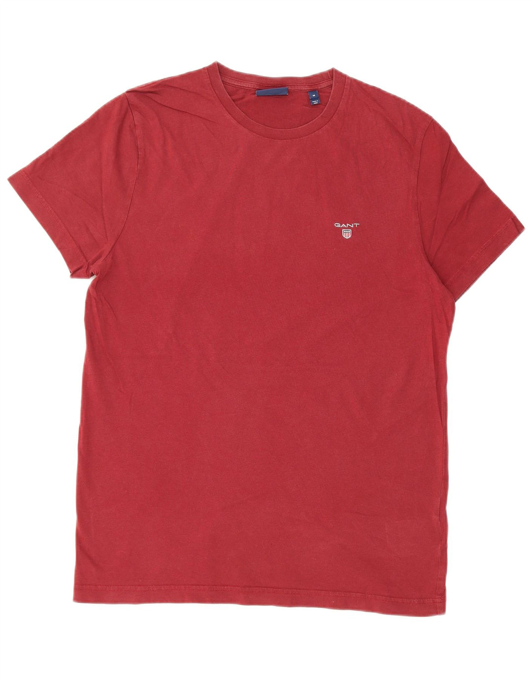 Gant Femme T-Shirt Top Coton Bordeaux Moyen