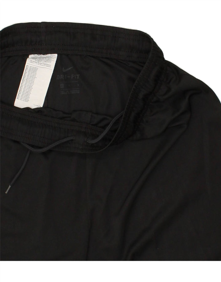 NIKE Short de sport Dri Fit pour hommes, grand, noir, polyester