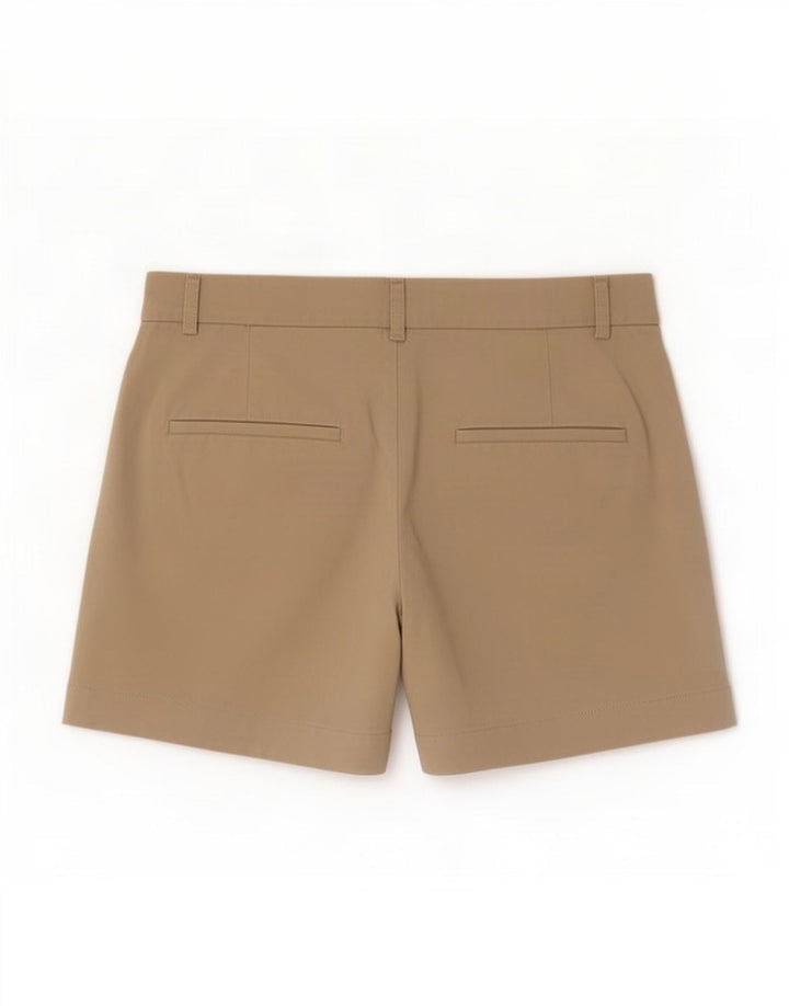 Zara Short décontracté Pegged pour femme en coton beige moyen W28