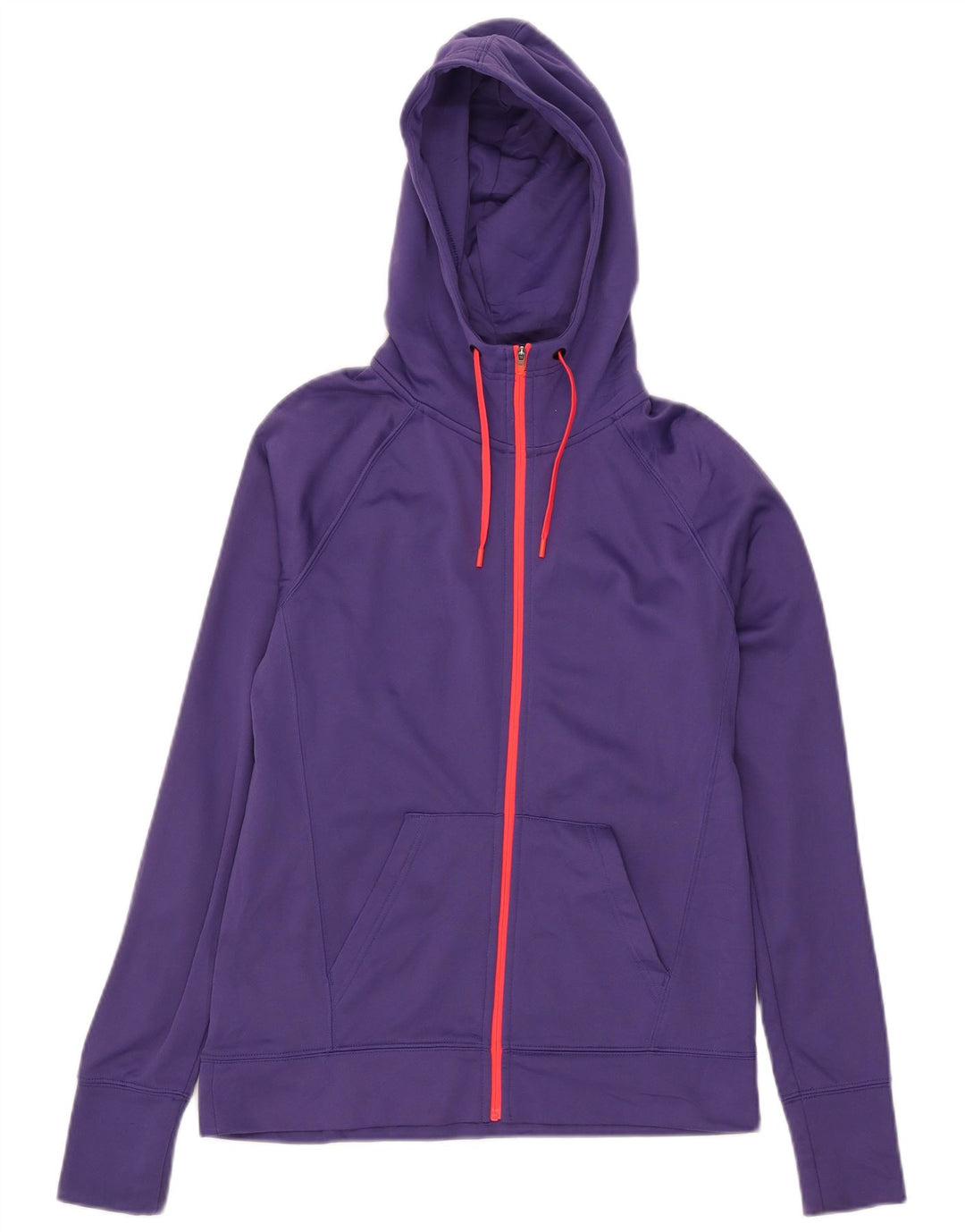 Champion Pull à capuche zippé Performance pour femme UK 10 Petit Violet Polyester