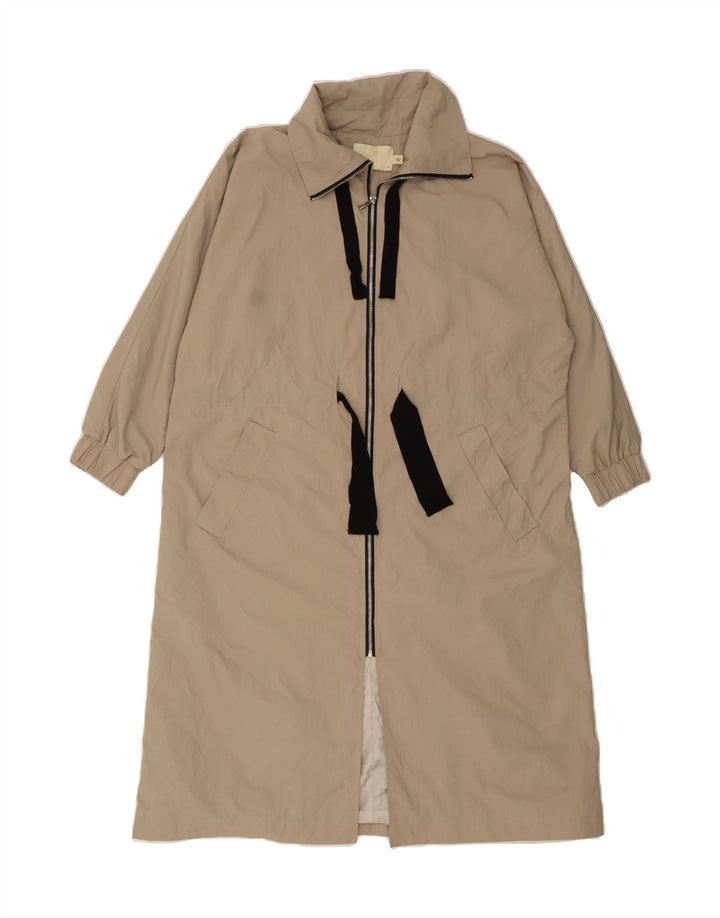 OASIS Womens Oversized Overcoat UK 12 Medium Beige Polyester Vintage Oasis and Second-Hand Oasis from Messina Hembry 