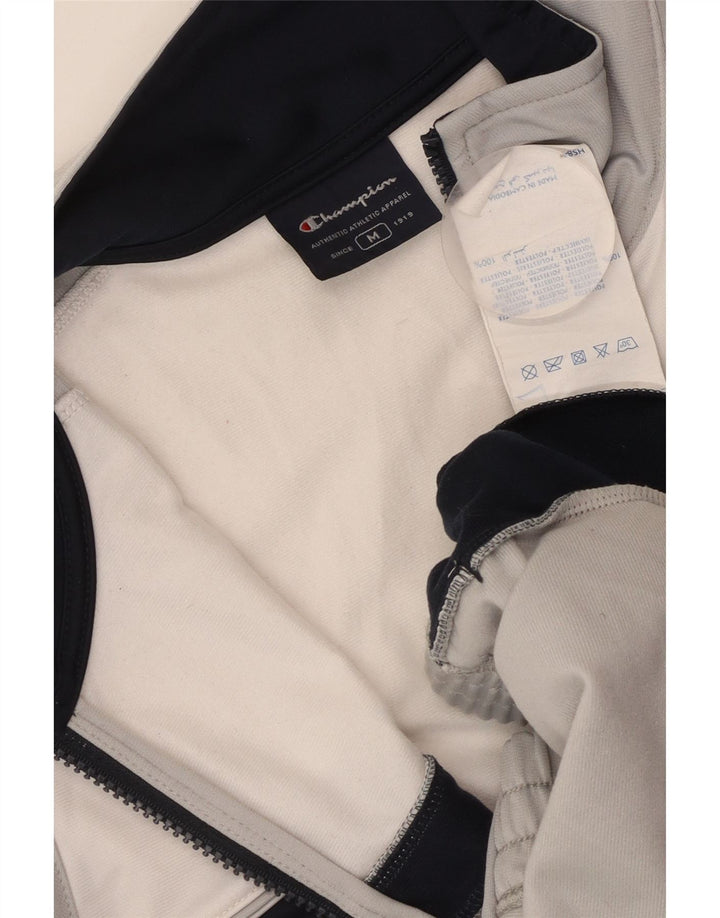 CHAMPION Veste de Survêtement Homme Gris Moyen Colorblock Polyester