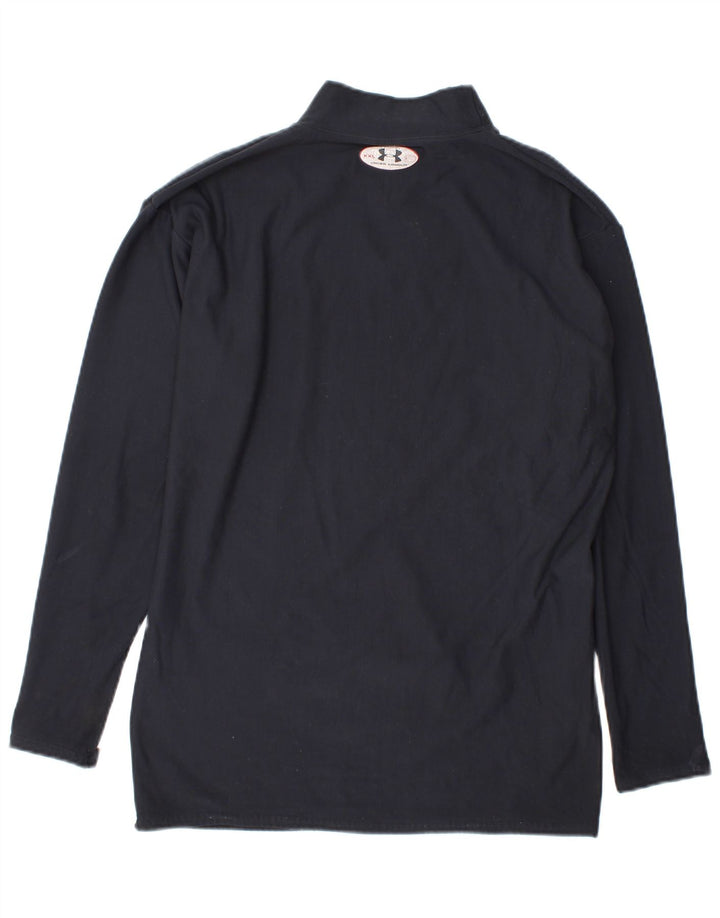 Under Armour Haut à manches longues pour homme en nylon bleu marine Large