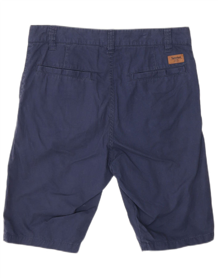 TIMBERLAND Short Chino Garçon 15-16 ans W30 Bleu Marine Coton