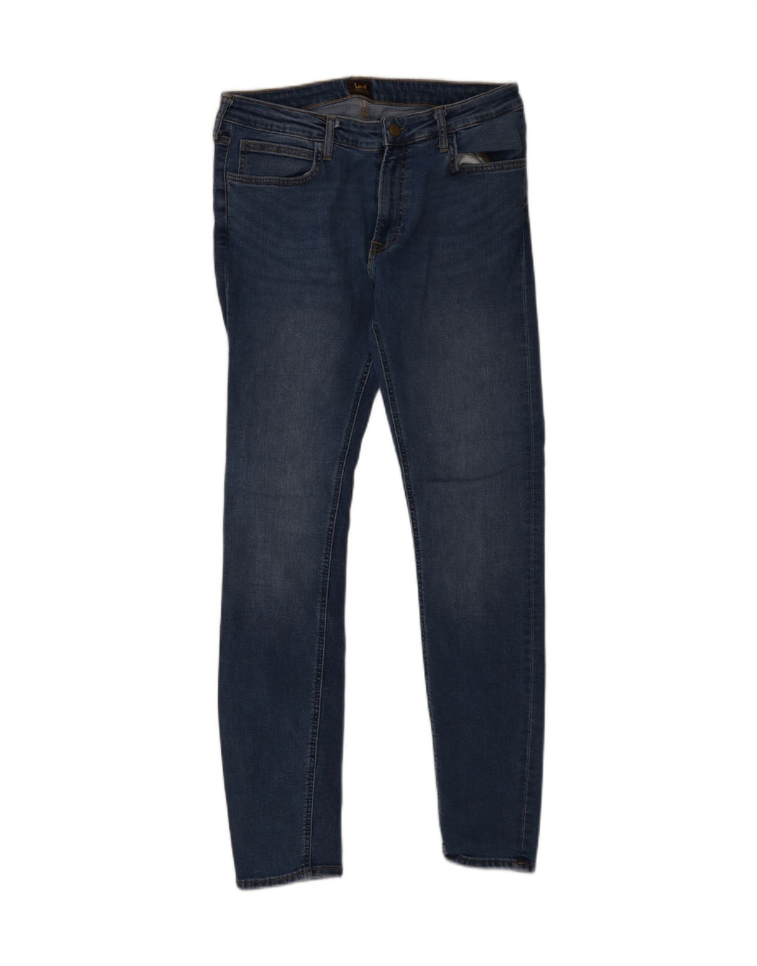 Lee Jean Skinny Homme W34 L32 Bleu