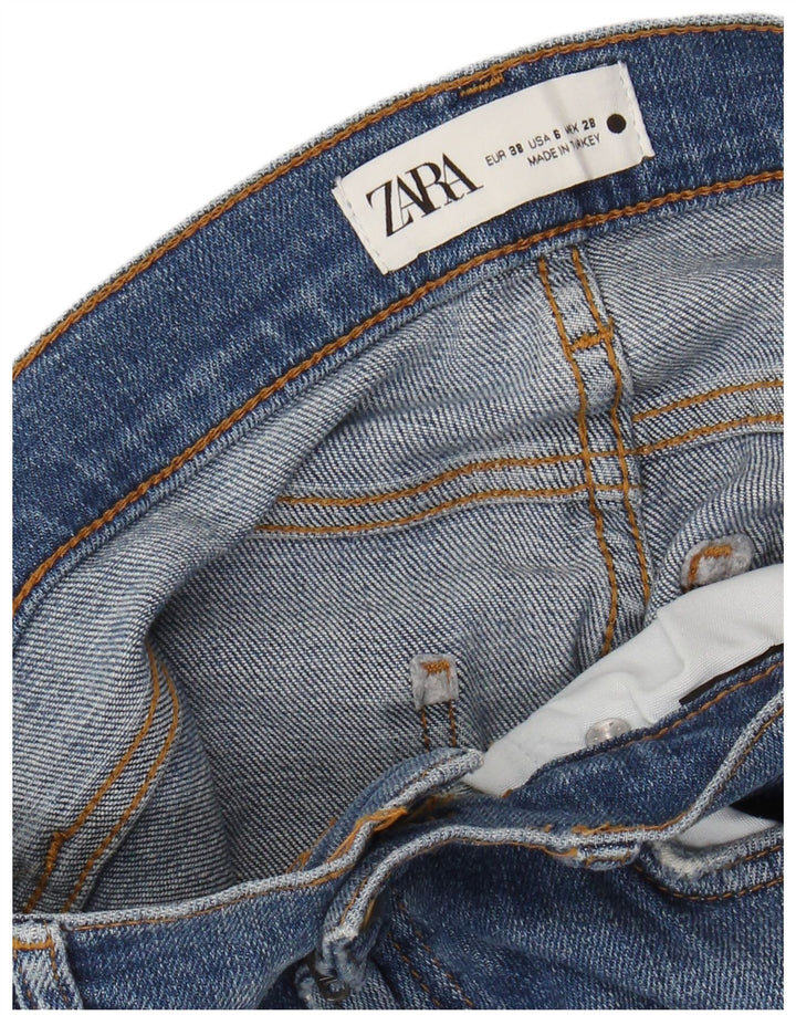 Jean droit femme ZARA EU 38 petit W28 L27 bleu