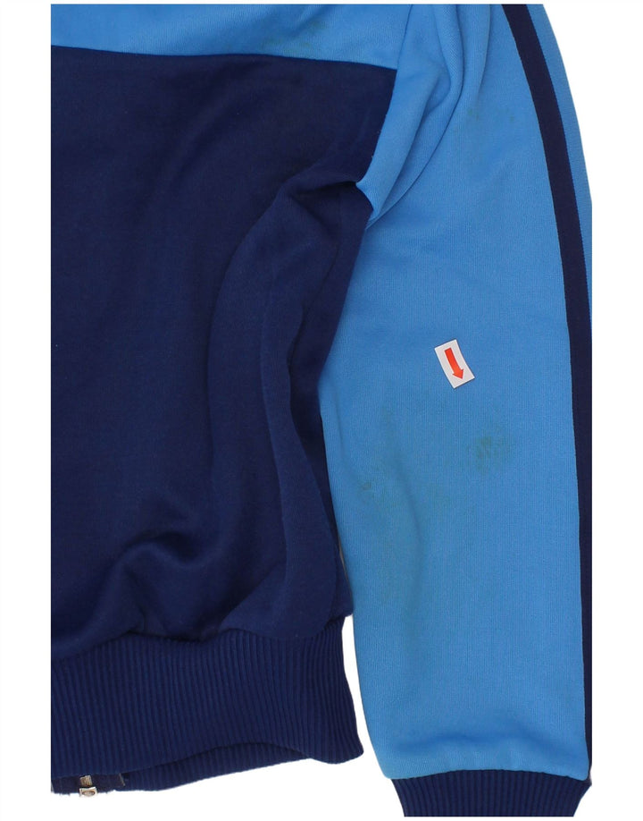 ADIDAS Veste de Survêtement Garçon 9-10 Ans Bleu Marine Colourblock