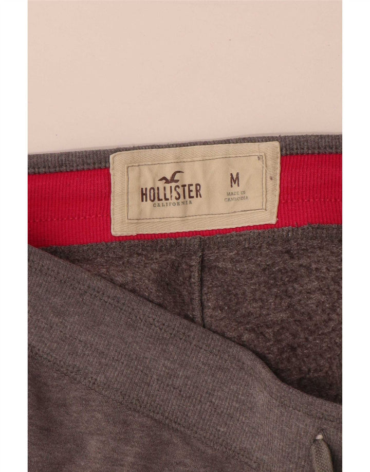 Hollister Pantalon de survêtement graphique pour femme UK 14 Gris moyen