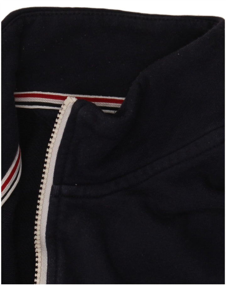 Tommy Hilfiger Veste de survêtement pour homme Bleu marine moyen Colourblock