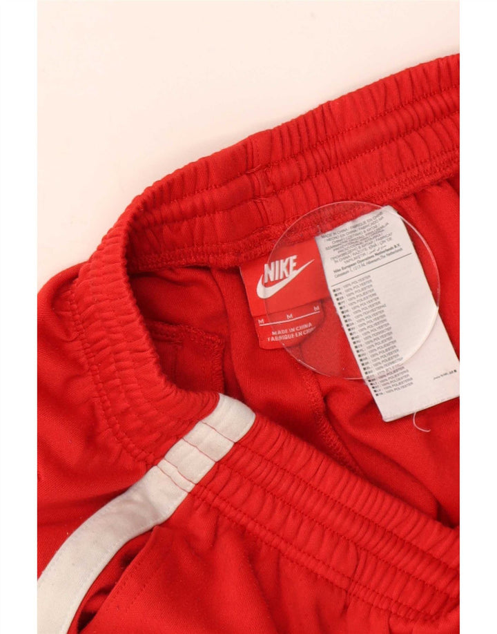 Nike Short de sport pour homme en polyester color block rouge moyen