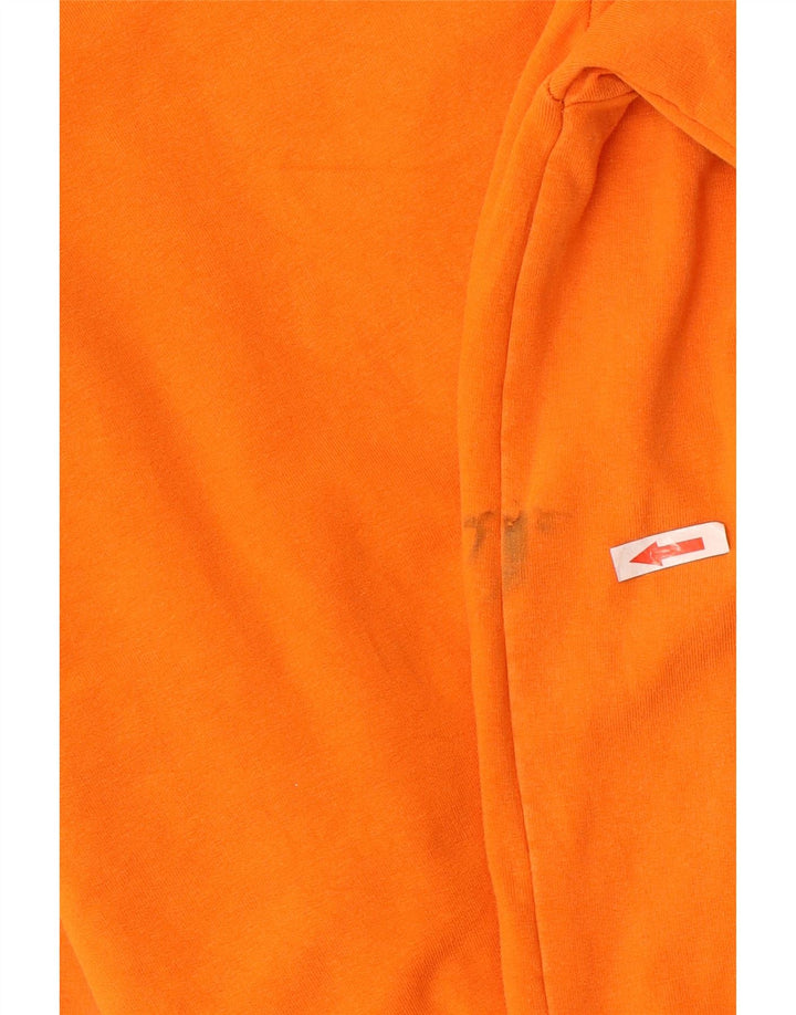 Kappa Sweat-Shirt Graphique Garçon 13-14 Ans Orange Coton