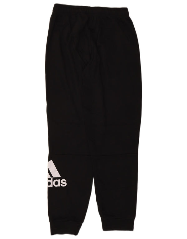 Adidas Pantalon de survêtement graphique pour homme en coton noir Taille S