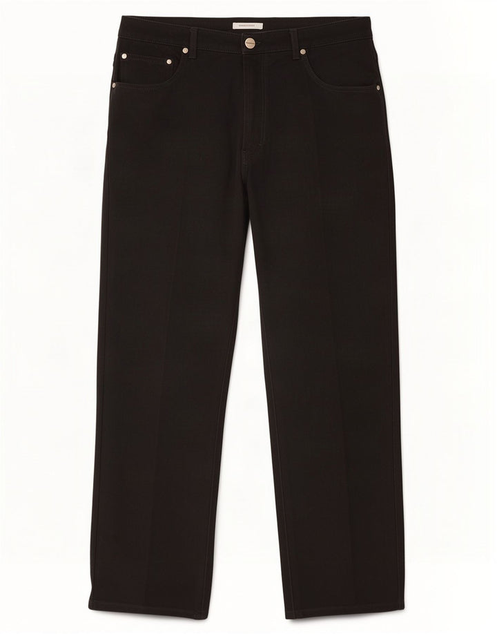 Trussardi Jean Droit W36 L29 Noir Homme