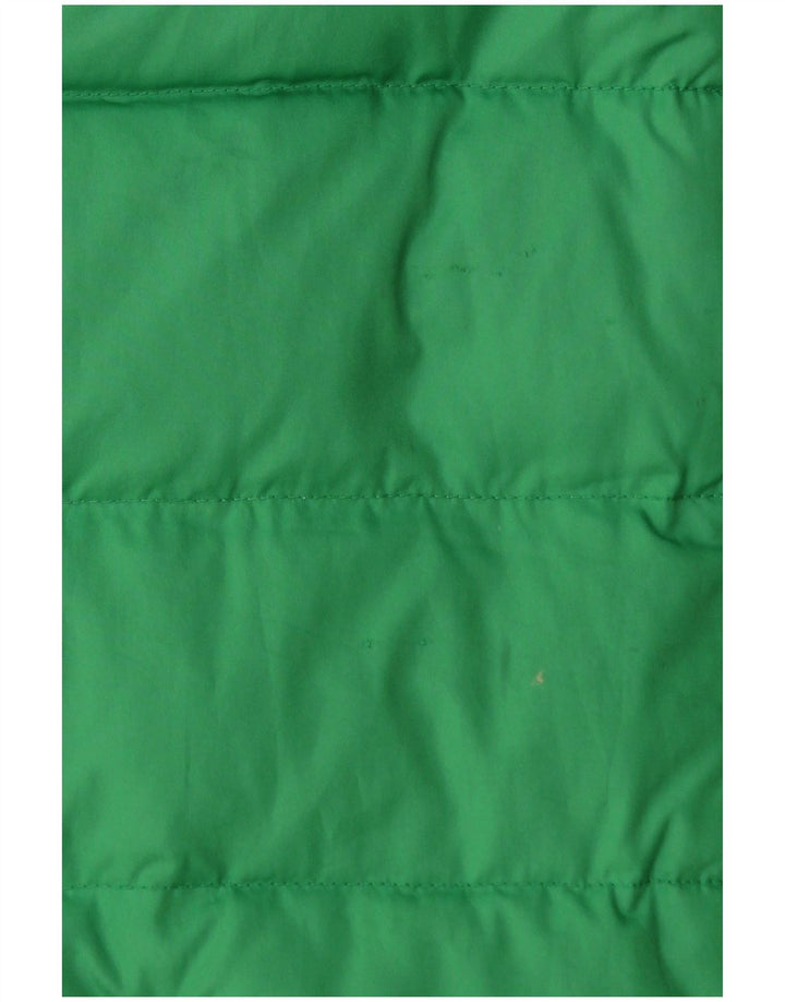 American Eagle Outfitters Gilet rembourré pour femme UK 10 Petit Vert Polyester