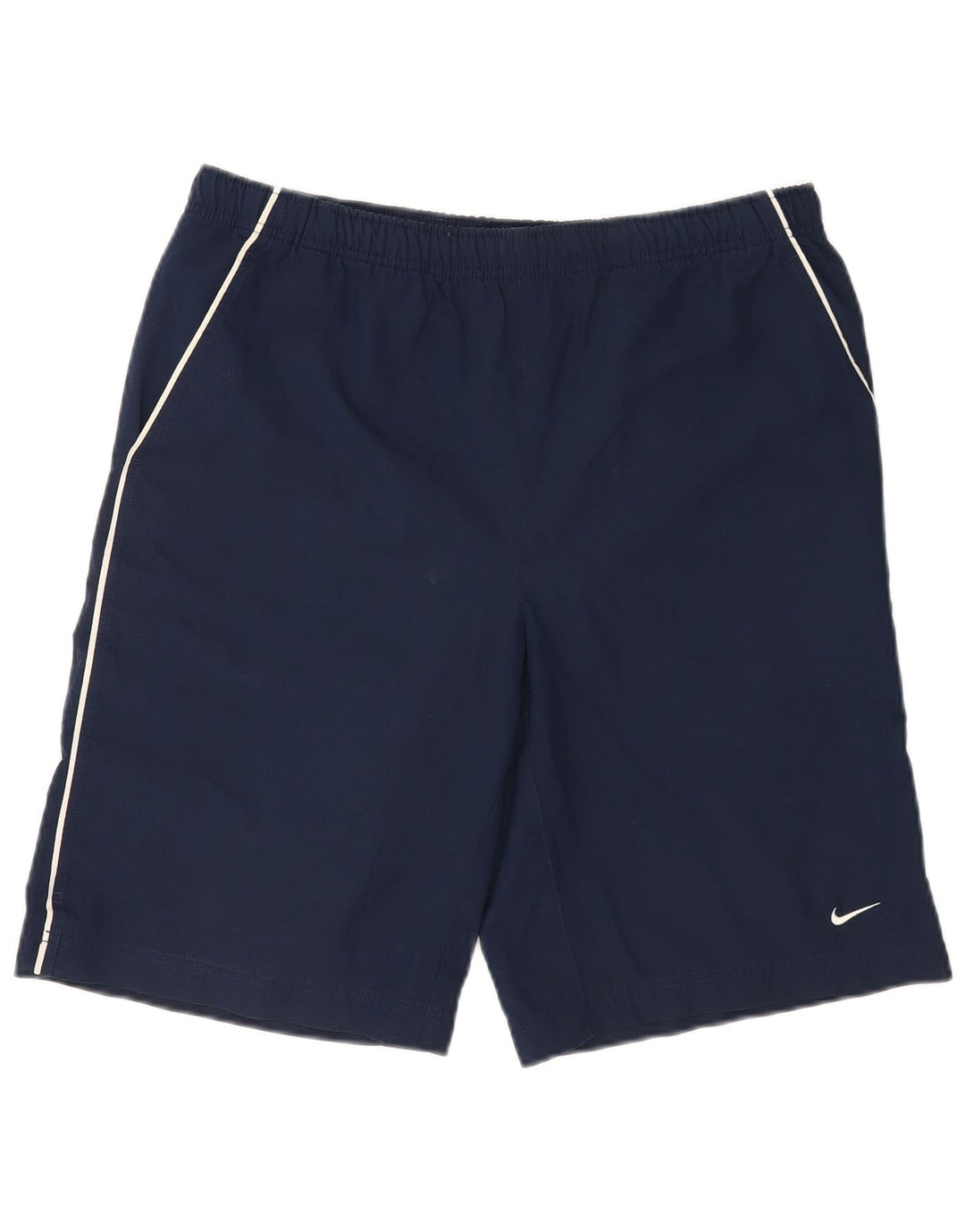 Short de sport Nike Graphic Regular pour homme en polyester bleu marine moyen