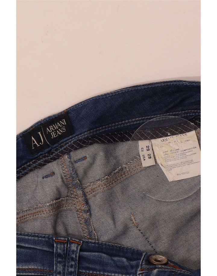 Armani Femme Jean Slim W29 L29 Bleu