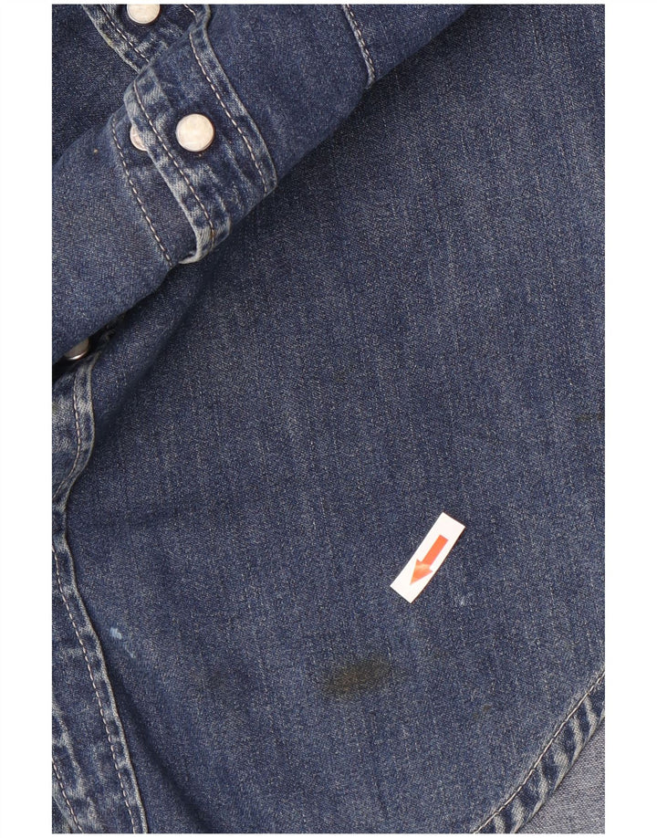Levi's Chemise en Jean Homme Bleu Moyen Coton