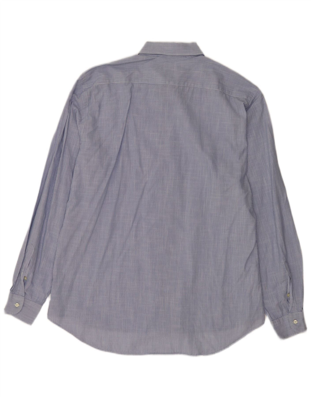 Etro Chemise homme taille 43 grand coton à fines rayures bleues