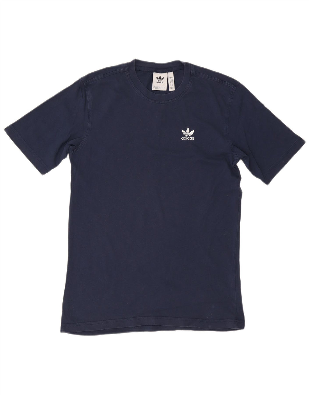 Adidas T-Shirt Homme Haut Petit Bleu Marine Coton