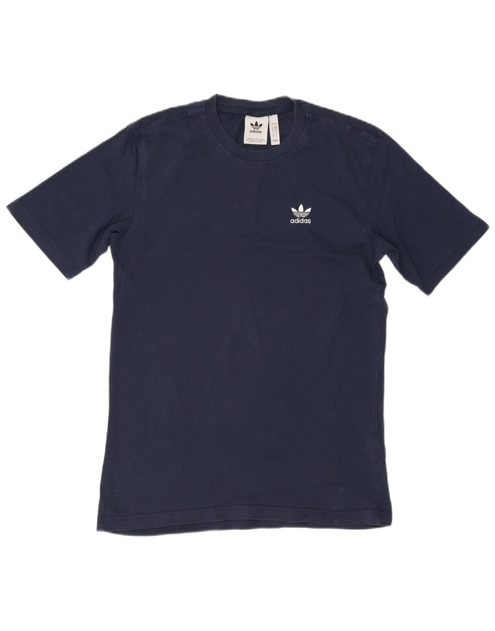 Adidas T-Shirt Homme Haut Petit Bleu Marine Coton
