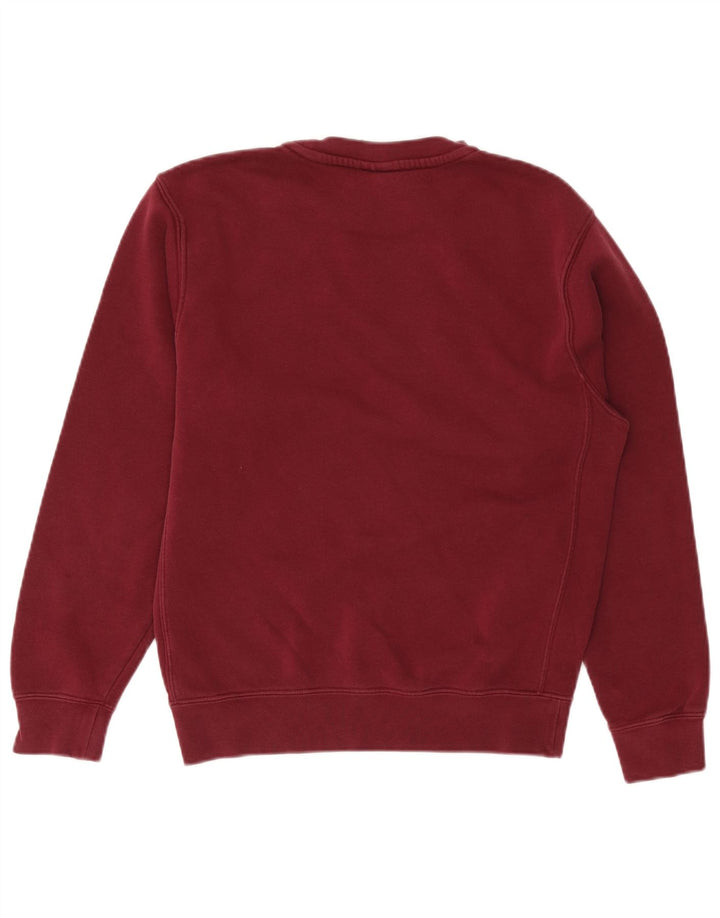 NIKE Sweat-shirt pour homme XS en coton bordeaux