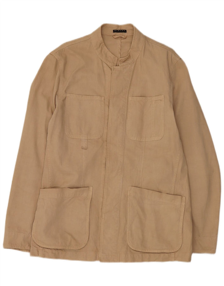 Sisley Veste utilitaire pour homme UK 38 Beige moyen