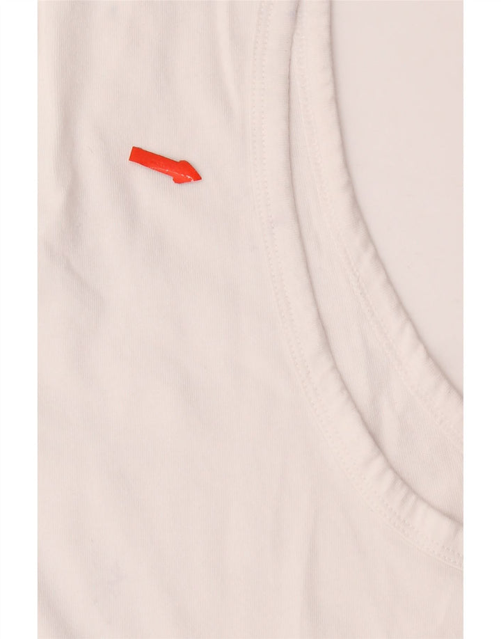 Nike Hommes Débardeur Grand Blanc Coton