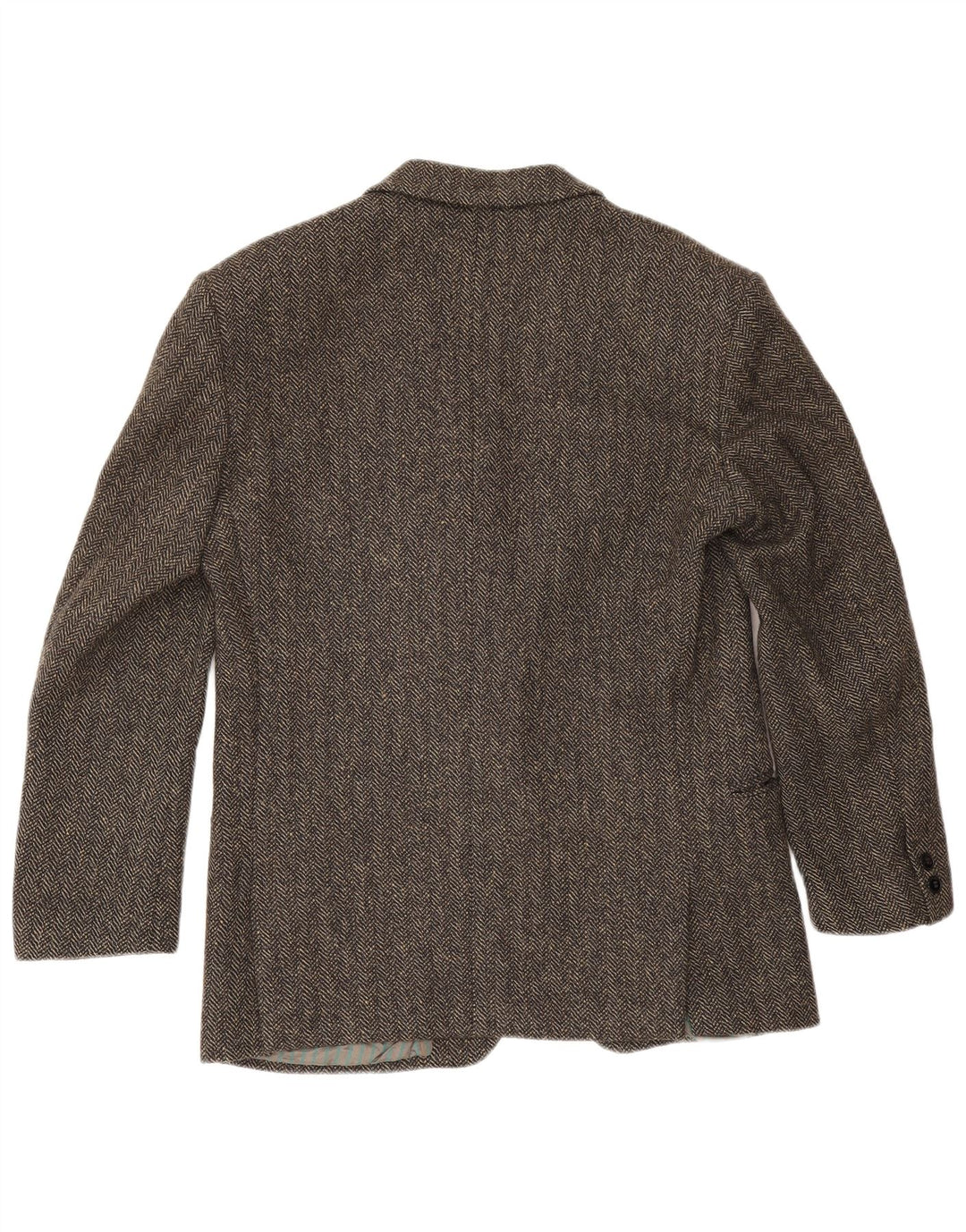 Pierre Laurent Veste Blazer 1 Bouton Homme IT 46 Petit Gris Chevrons