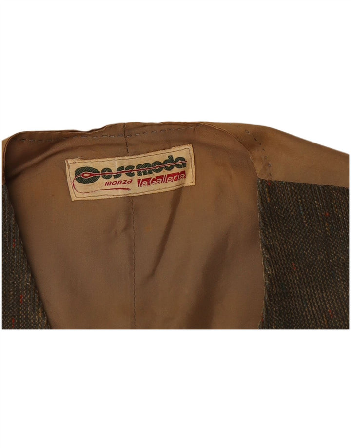 Monza Gilet Homme Petit Kaki Moucheté