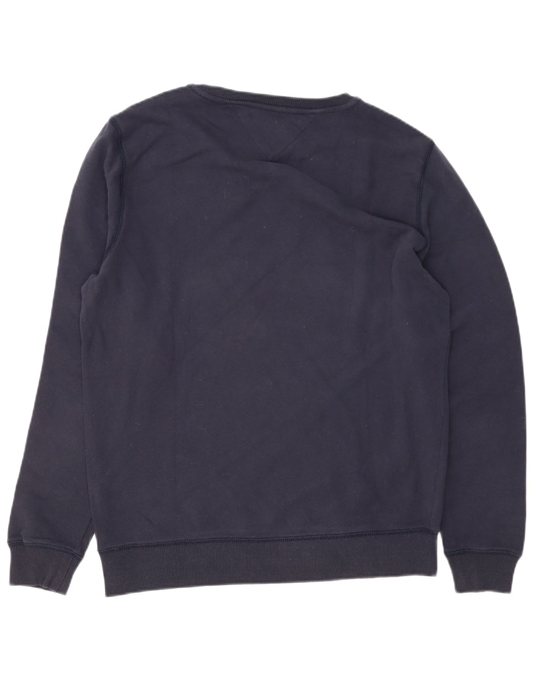 Tommy Hilfiger Sweat-shirt pour homme en coton bleu marine Taille L