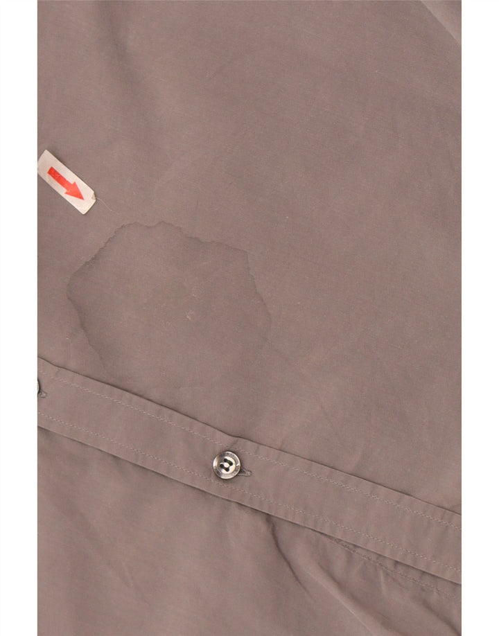 Dolce & Gabbana Chemise Slim Homme IT 52 Grand Coton Gris