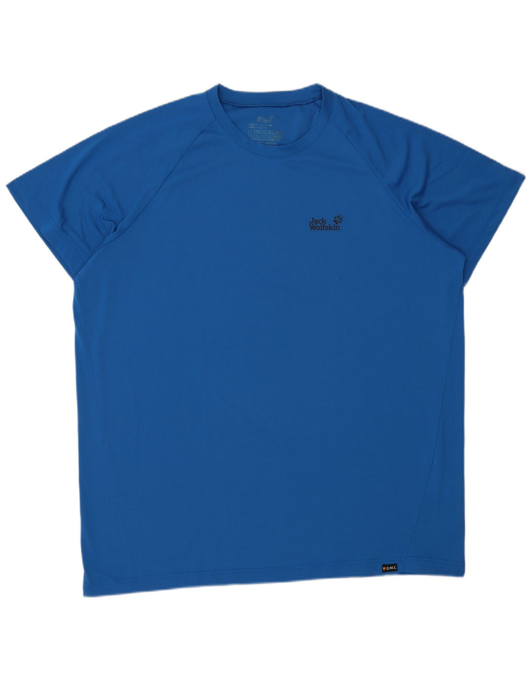 Jack Wolfskin T-Shirt Homme Top UK 46 2XL Bleu Polyester